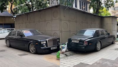 Abandoned Rolls Royce Phantom VII parked in Kolkata hotel, old video goes viral
