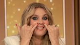 Drew Barrymore says she accidentally "cut" herself while trimming her nose hairs