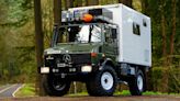 This Bonkers Mercedes-Benz Unimog Camper Conversion Is Heading to Auction