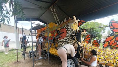 Internas de Puente Grande crean enorme alebrije para concursar