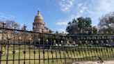 Driver arrested after crash through fence at Texas Capitol