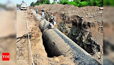 Sambhajinagar Water Supply Project Faces Financial Crisis | Aurangabad News - Times of India