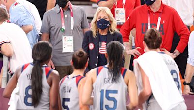 Why is Jill Biden going to the Olympics?