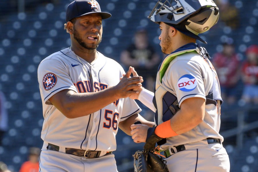 Umpires find 'stickiest stuff' in Ronel Blanco's glove, eject Astros pitcher