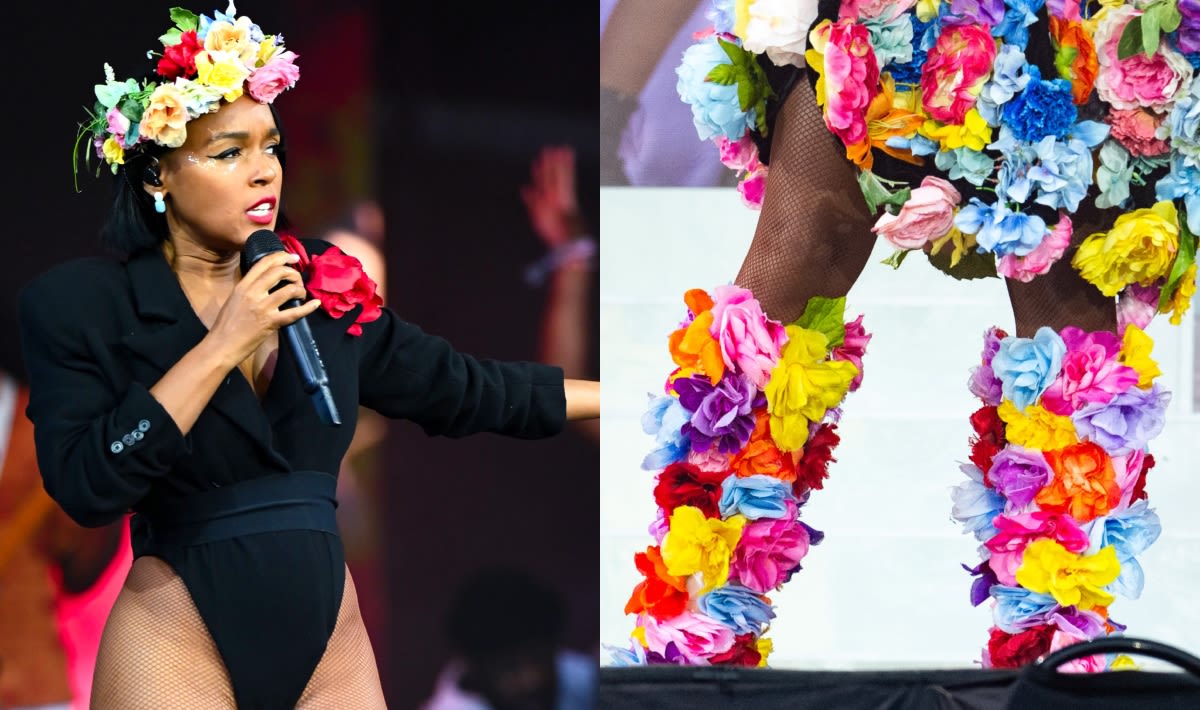 Janelle Monáe Blossoms in Floral Boots For Glastonbury Festival 2024 Performance