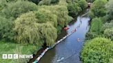 World record hopes for paddleboard snake on River Soar