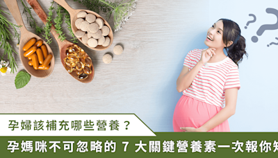 孕婦維他命怎麼選？推薦怎麼吃？盤點懷孕要吃的 7 大關鍵營養！ | 蕃新聞