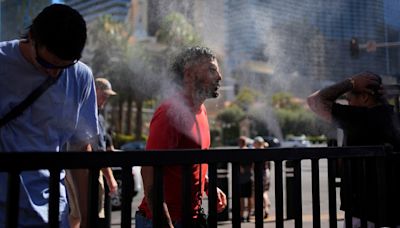 Las Vegas eyes record of 5th consecutive day over 115 degrees as heat wave continues to scorch US