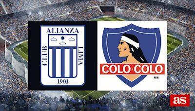 Alianza Lima vs Colo Colo: estadísticas previas y datos en directo | Copa Libertadores 2024