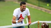 Wimbledon 2024: Djokovic watches with feet up as semi rival Musetti sweats it out