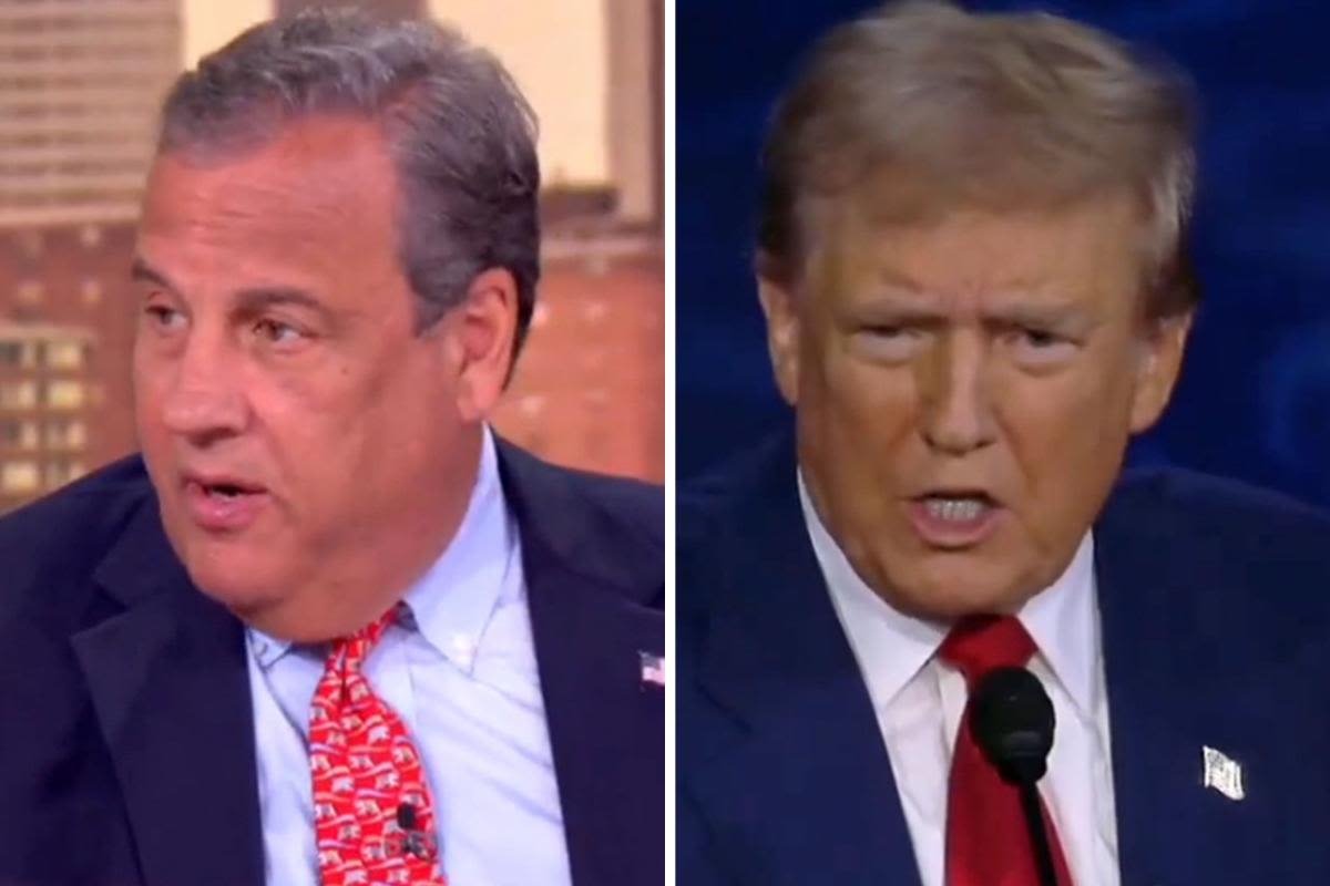 Chris Christie blasts "angry" Trump for failing to prepare for the debate on 'The View': "He doesn't like working hard"