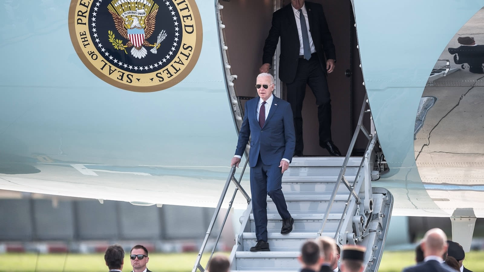 Biden to tout American global leadership during trip to France
