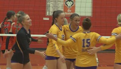 Belvidere cruises by Harlem in straight sets in NIC-10 volleyball