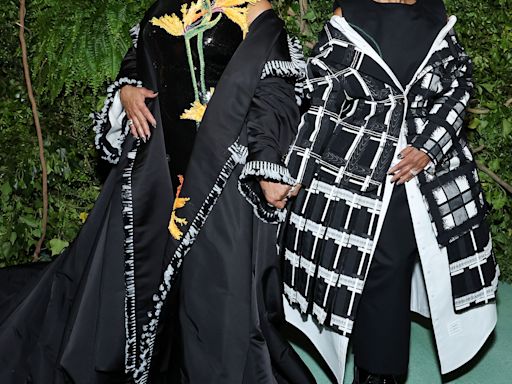 Queen Latifah Makes Rare Red Carpet Appearance With Longtime Partner Eboni Nichols at 2024 Met Gala