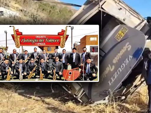 Orquesta Antología del Folklore: investigaciones del accidente en Tarma revelan que chofer de bus se habría quedado dormido