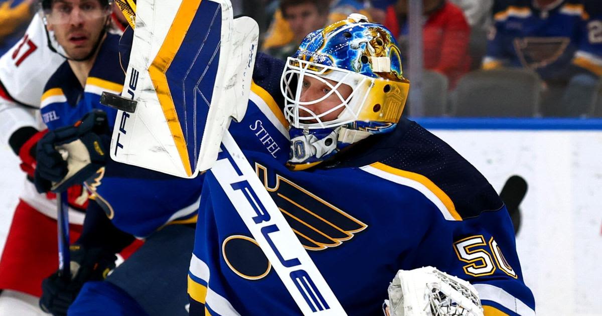 Jordan Binnington headlines trio of Blues who will play for Canada at World Championship