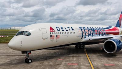 Delta presenta un avión con una librea especial en honor al equipo de Estados Unidos para los JJOO