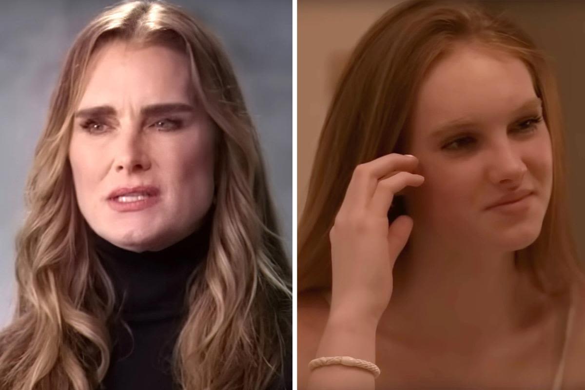 Brooke Shields' daughter first learned of her mother's sexual assault while watching 'Pretty Baby' doc: "I couldn't even get through it"