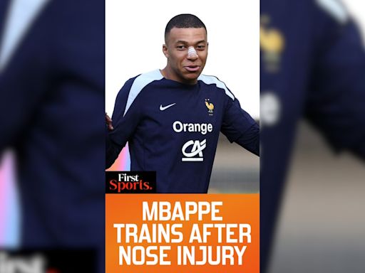 Kylian Mbappe Returns To Training After Nose Injury