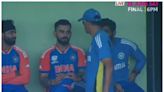 Rahul Dravid Consoles Virat Kohli After India Batter Falls For Single Digits In T20 World Cup Semifinal Vs England
