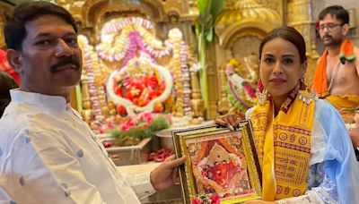 Nia Sharma continues her 13-year tradition, visits Siddhivinayak before the premiere of new show, 'Suhagan Chudail' - Times of India