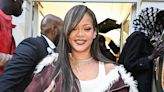 Rihanna puts on a leggy display in white mini dress at PFW