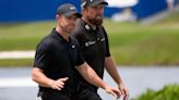 Rory McIlroy and Shane Lowry remain tied for lead lead in the Zurich Classic of New Orleans