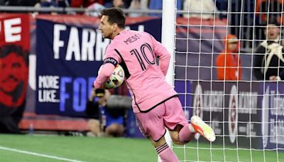 Lionel Messi comanda goleada del Inter Miami al New England Revolution