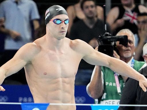 Ryan Murphy's Wife Surprises Him With Gender Reveal After Olympic Swimming Medal