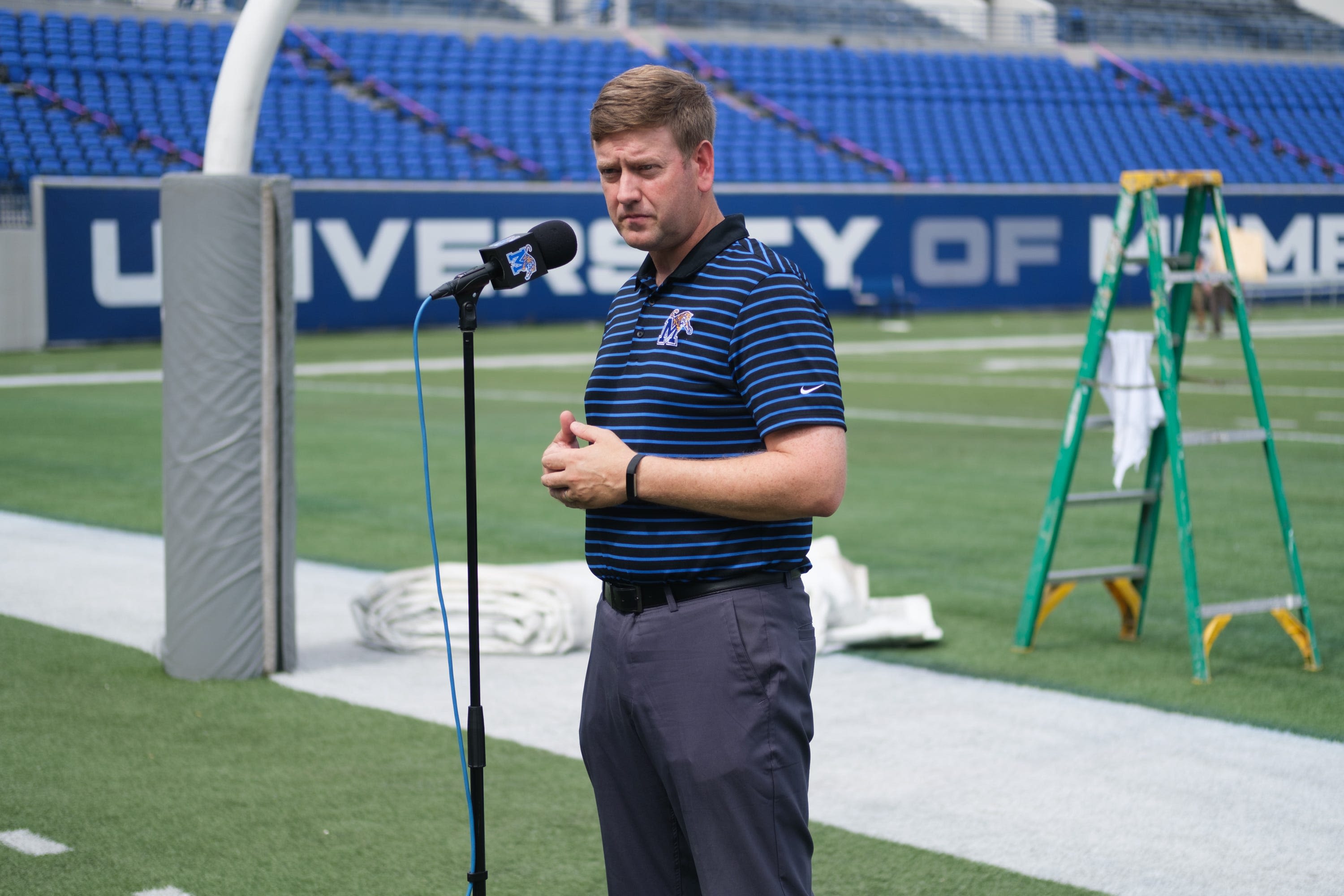 Memphis interim AD Jeff Crane 'good busy' as he helms stadium, NIL projects and vies for job