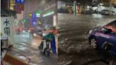 雷雨彈狂炸南部3縣市 台南、高雄「淹成汪洋」…岡山驚傳電桿倒塌停電