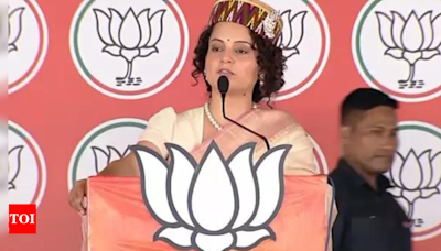 I bow in respect before our PM Narendra Modi, says BJP candidate Kangana Ranaut | India News - Times of India