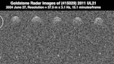 NASA's new images reveal an asteroid that has its own mini moon