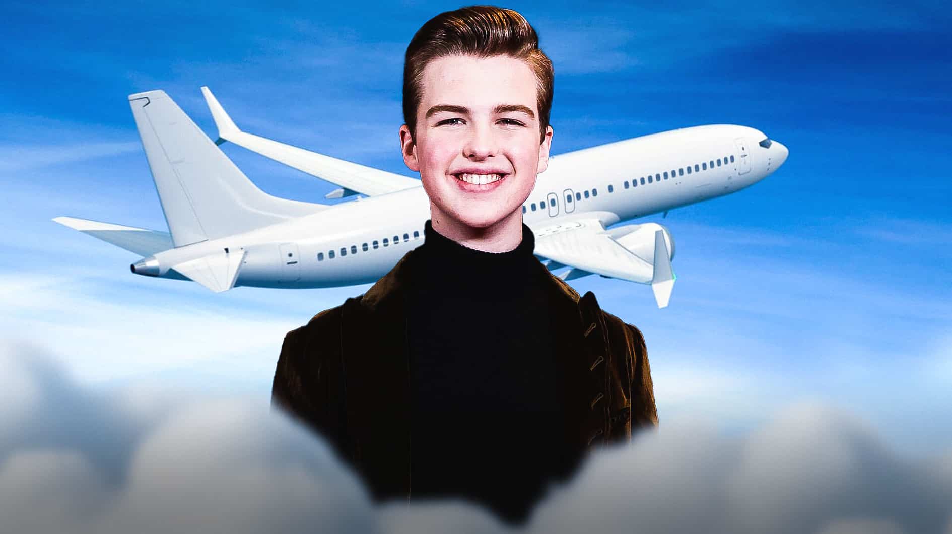 Young Sheldon Star Iain Armitage Accomplishes Major Flying Feat