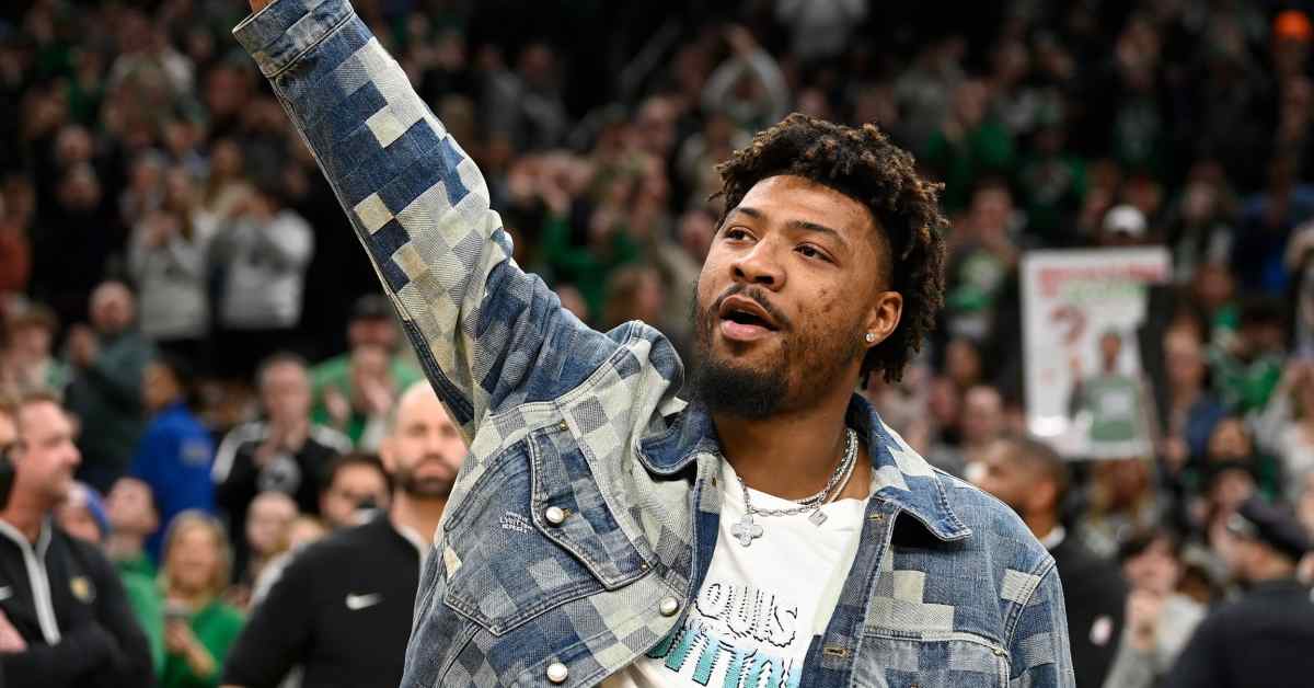 Watch: The Glove informs Marcus Smart he's Defensive Player of the Year