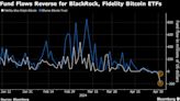 Record Bitcoin-ETF Outflow Buffets BlackRock, Fidelity Funds