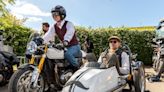 Bikers hit the road in vintage dress to raise money for men’s health