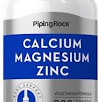 【天然小舖】Piping Rock 現貨 Calcium Magnesium Zinc 鈣 鎂 鋅 300顆