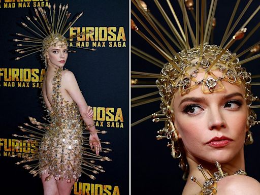 Anya Taylor-Joy’s couture gown from 1996 – that she can never sit down in