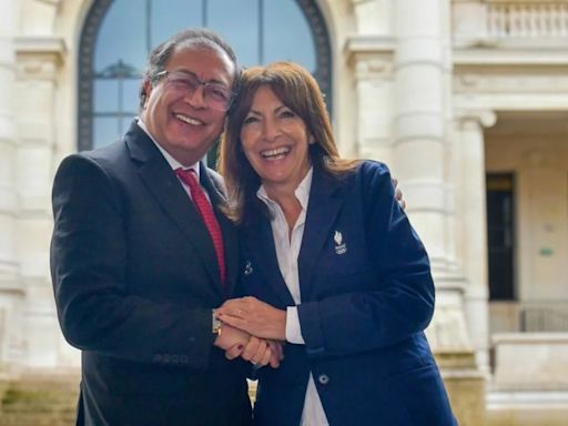 Gustavo Petro se reunió con la alcaldesa de París, tras la inauguración de los Juegos Olímpicos 2024: así fue el encuentro