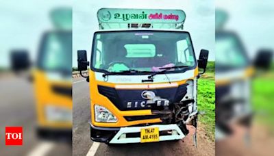 5 die as truck ploughs into devotees on padayatra in Tamil Nadu | Trichy News - Times of India