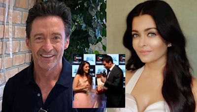 When Hugh Jackman couldn't stop flirting with Aishwarya Rai Bachchan; Watch viral video