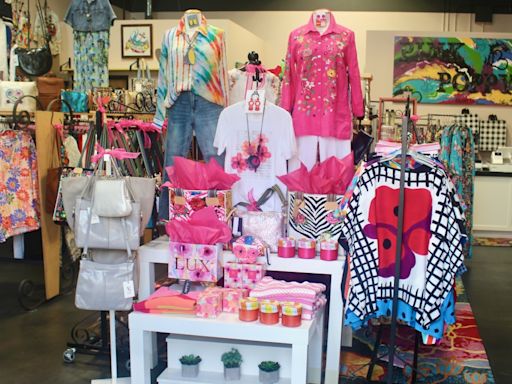 Pink Poppy Artisans Boutique colors Georgetown with local gifts, goods