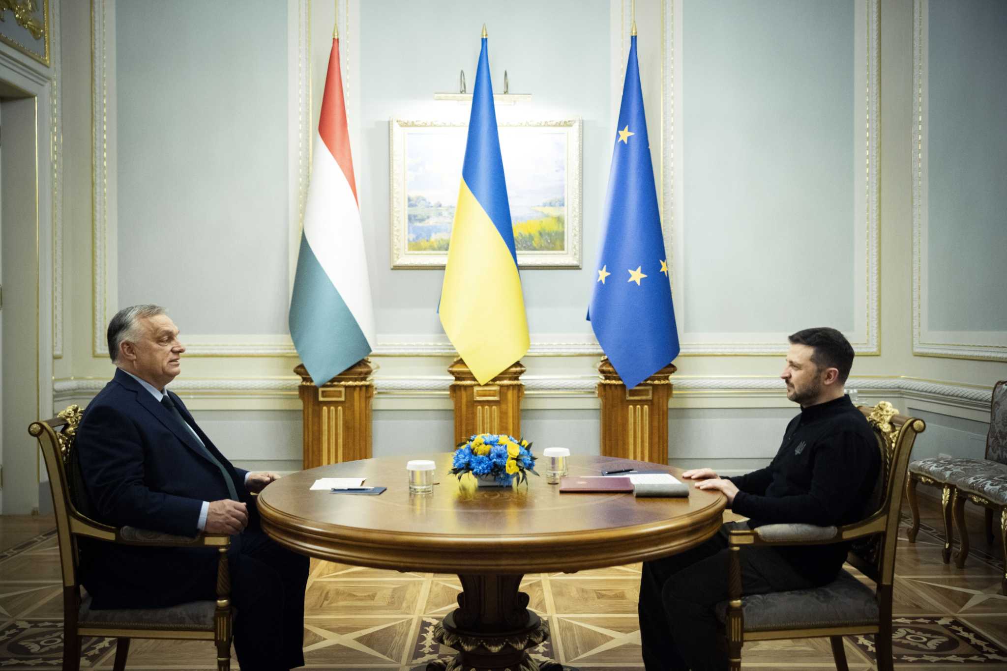 Hungary's leader is in Ukraine. It's the first visit by Russia’s top EU ally since the war began
