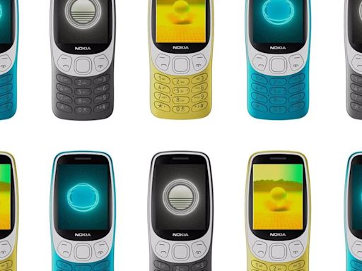 HMD rediseña el clásico Nokia 3210 con tecnología 4G y en nuevos colores en el 25 aniversario de su lanzamiento