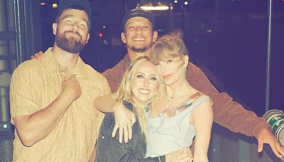 People Can't Get Over the Protective Way Travis Kelce Held Taylor Swift on Triple Date Night