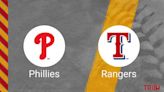 How to Pick the Phillies vs. Rangers Game with Odds, Betting Line and Stats – May 21
