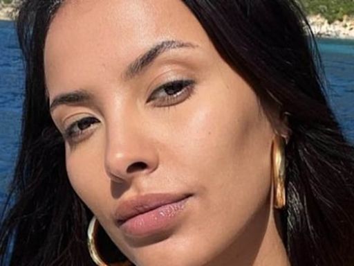 Make-up free Maya Jama stuns posing for sun-kissed selfie