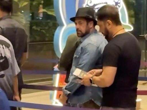 Salman Khan Fans SHOCKED As He Gets Spotted With Tight Security Amid Lawrence Bishnoi Threats | Watch - News18