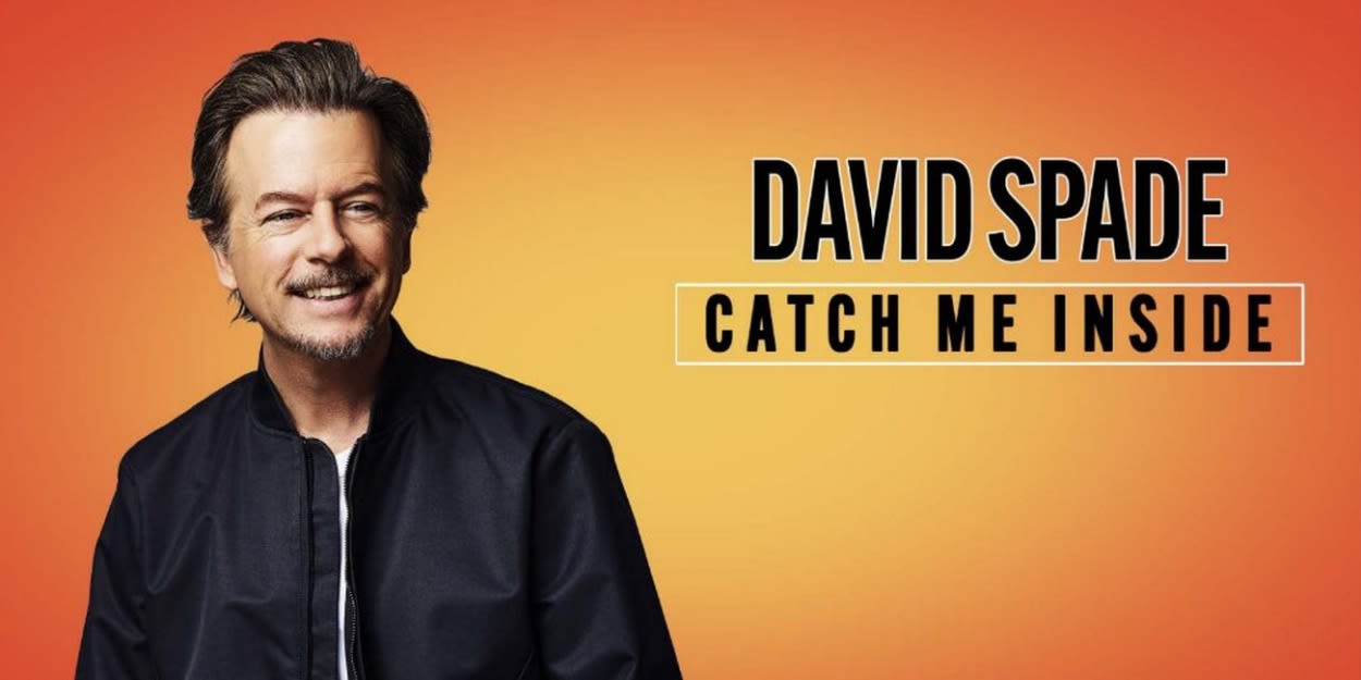 Kravis Center Welcomes DAVID SPADE: CATCH ME INSIDE TOUR This October